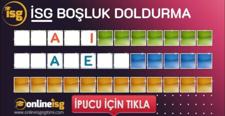 İş Güvenliği Uzmanları için Boşluk Doldurma | Ocak