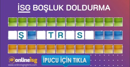 Boşluk Doldurma Yarışması Çalışanlar | Mart